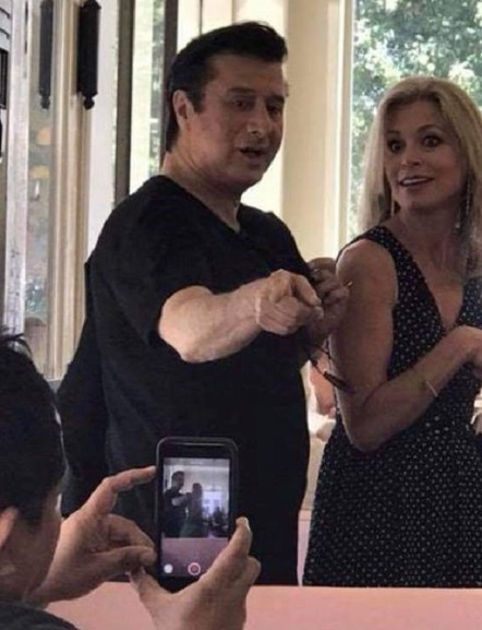 Steve Perry and Joanna Lewis, 7-19-18